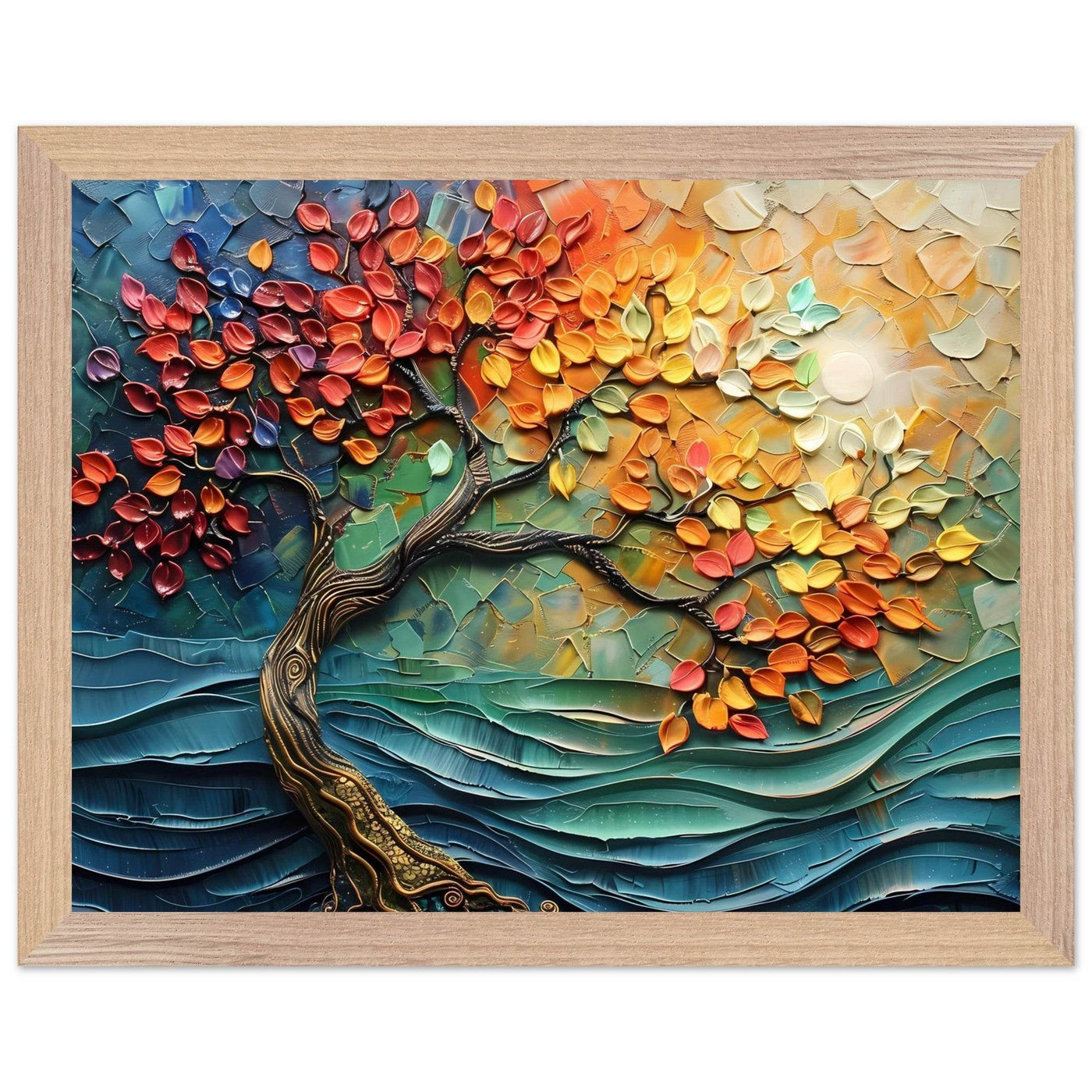 Abstract Tree of Life - Vibrantwalls