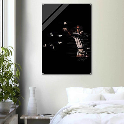 Leonardo DiCaprio Acrylic Art Piece - Catch Me If You Can - Vibrantwalls