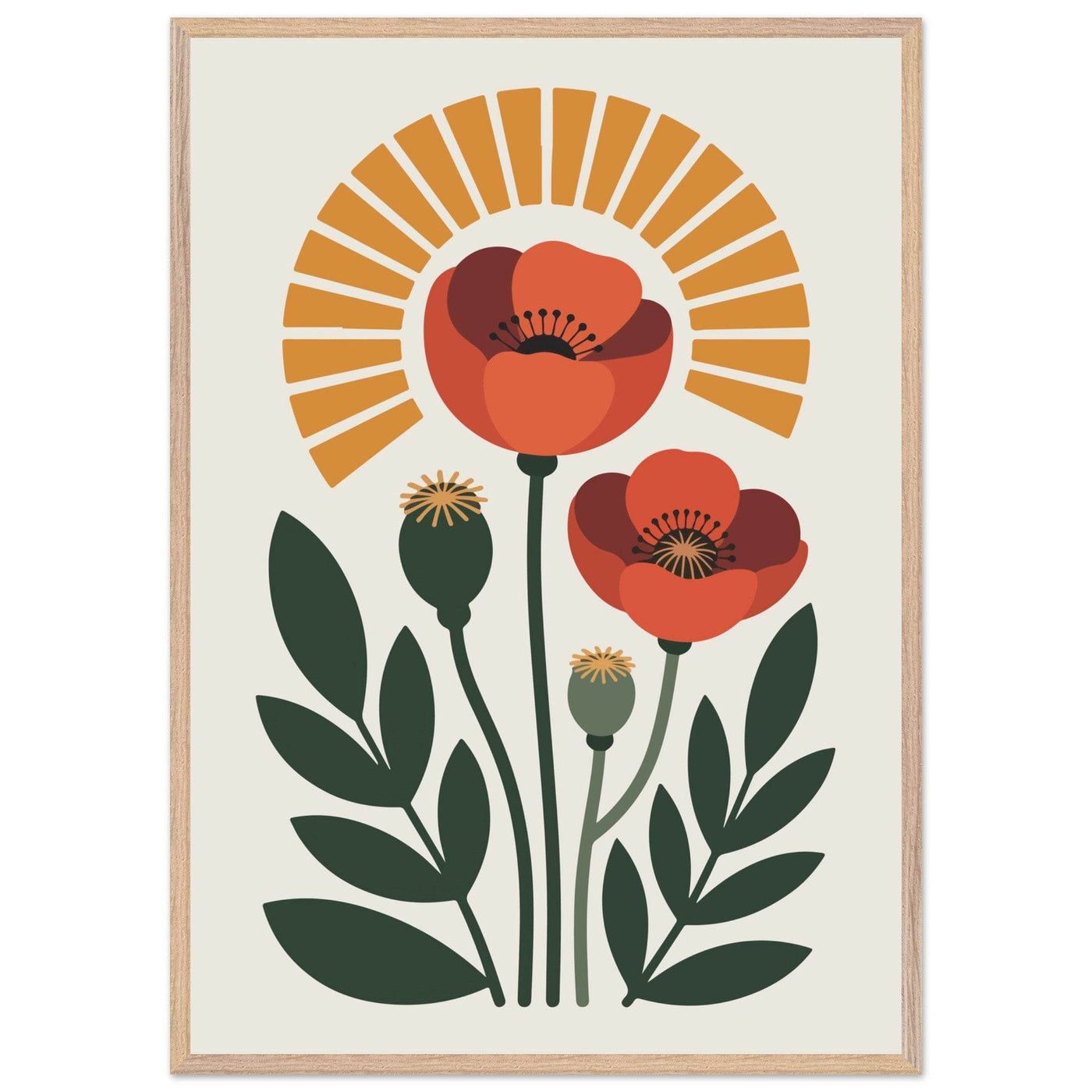 Floral Sunshine - Vibrantwalls