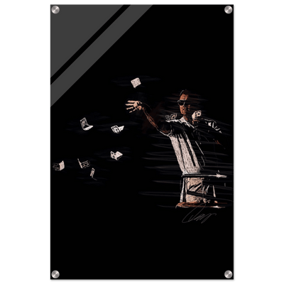 Leonardo DiCaprio Acrylic Art Piece - Catch Me If You Can - Vibrantwalls