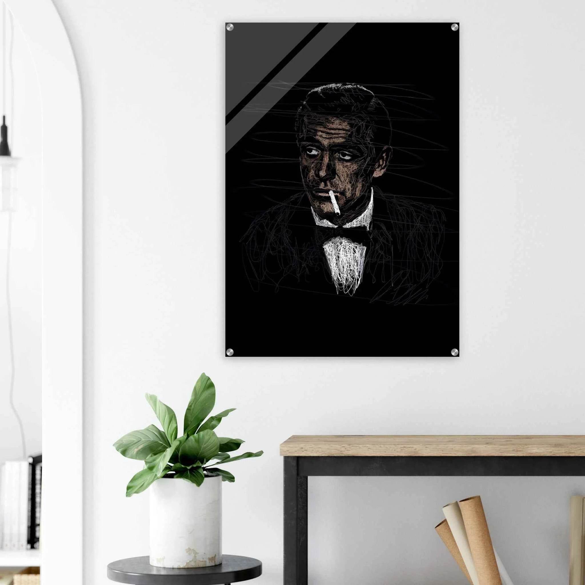 Dean Martin Acrylic Print - Iconic Artwork for Music Lovers - Vibrantwalls