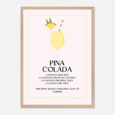 Pina Colada Cocktail Recipe - Vibrantwalls