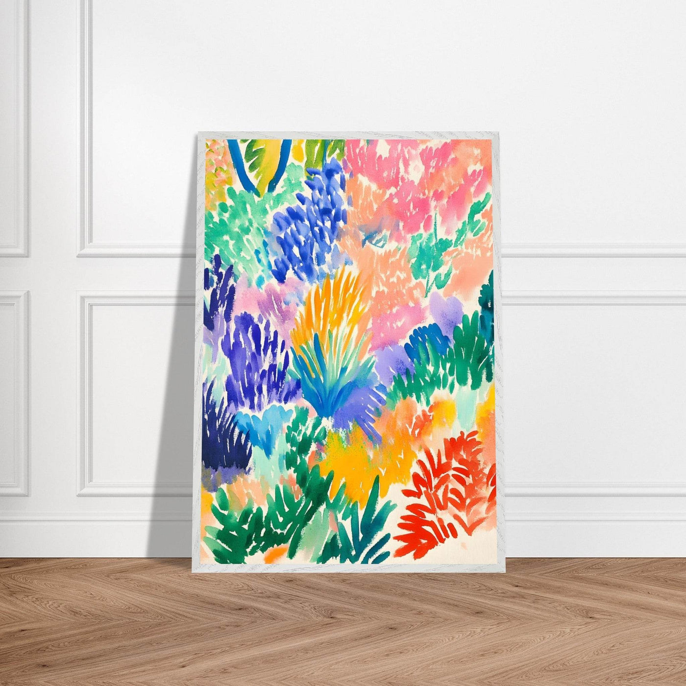 Matisse-Abstract Floral - Vibrantwalls