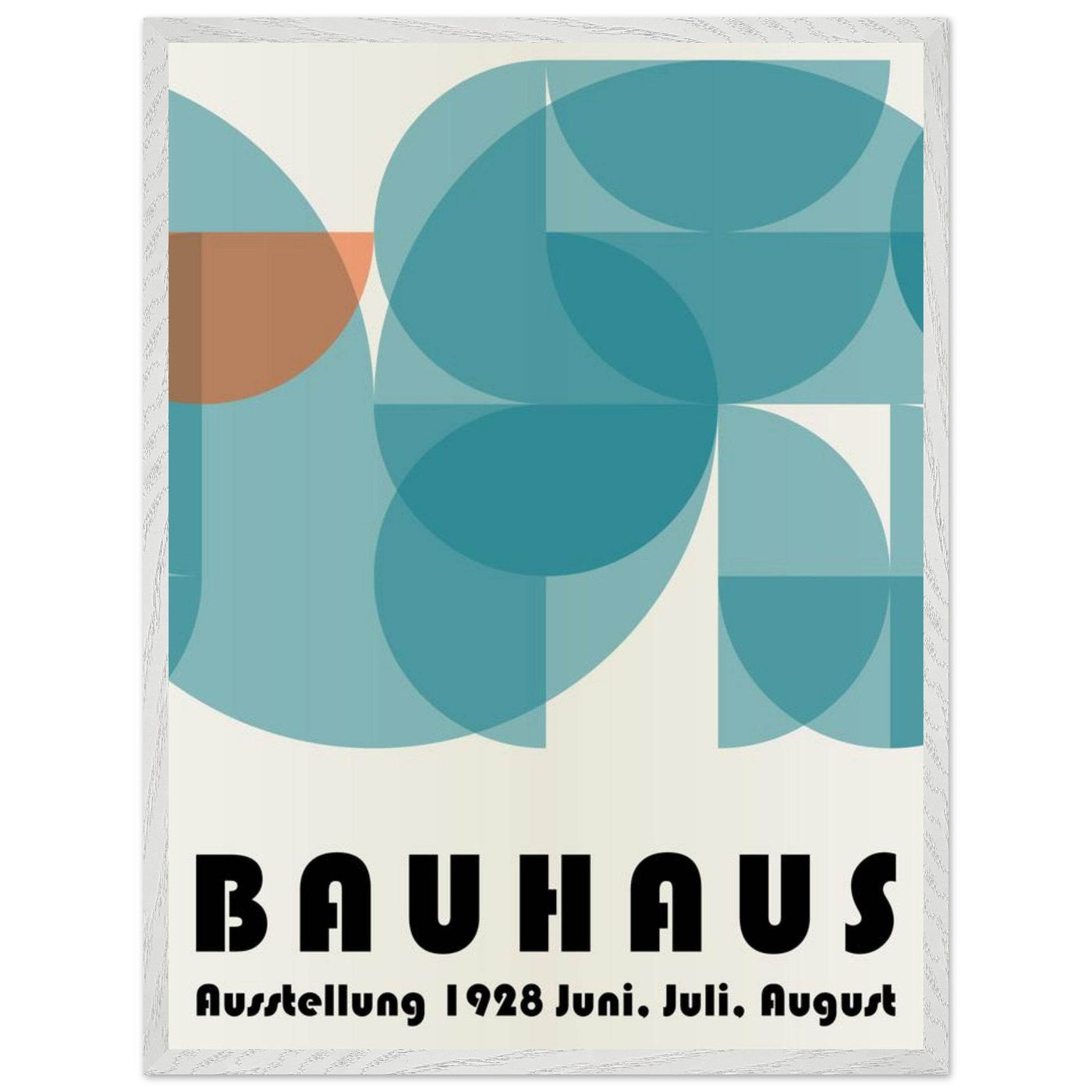Bauhaus-Style The Blue Tunnel - Vibrantwalls