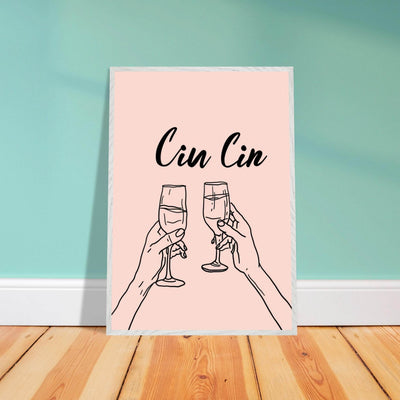 Cin Cin Toast Art Print - Vibrantwalls