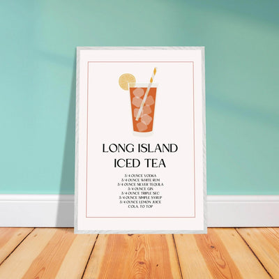 Long Island Iced Tea Recipe Strong Cocktail - Vibrantwalls