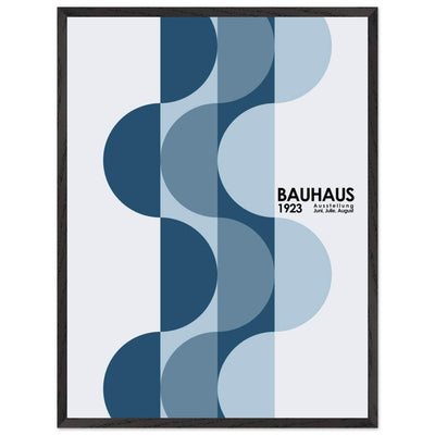 Bauhaus-Style The Blue Design - Vibrantwalls