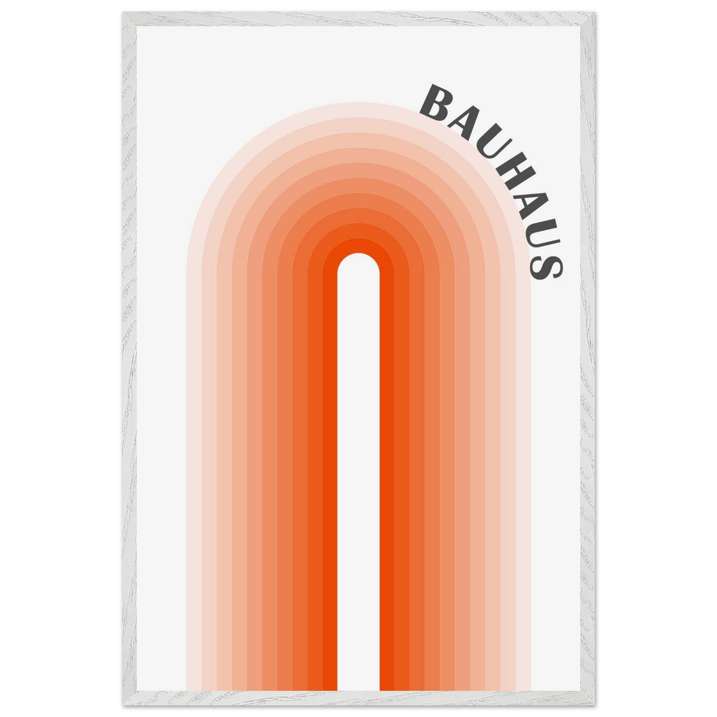 Bauhaus-Style Gradient Arch - Vibrantwalls