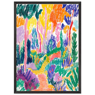 Vibrant Abstract Forest Henri Matisse - Vibrantwalls