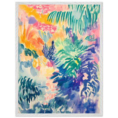 Abstract Floral - Vibrantwalls