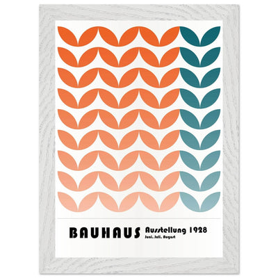 Bauhaus-Style The Blue Waves - Vibrantwalls