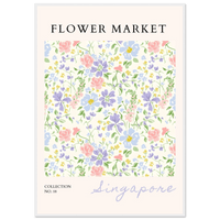 Singapore Flower Market Wall Art - Vibrantwalls