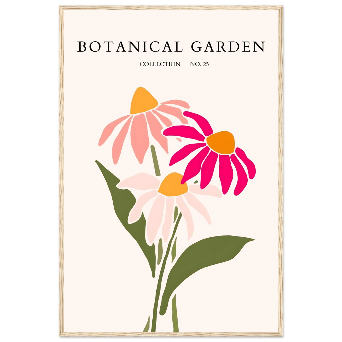 Botanical Garden Collection Framed Posters – Vibrant Floral Art Prints for Nature Lovers | Ready-to-Hang - Vibrantwalls