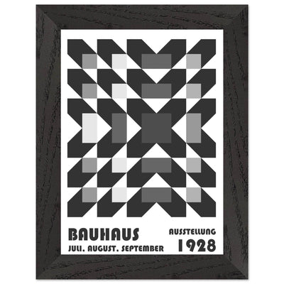 Bauhaus-Style Geometric Grid - Vibrantwalls