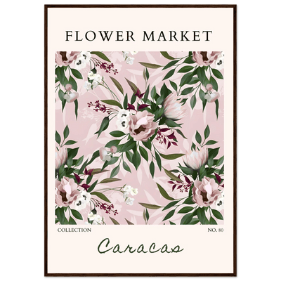 Blush Floral Dream Framed Poster – Elegant Botanical Art Print | Ready-to-Hang in Multiple Sizes & Frame Styles - Vibrantwalls