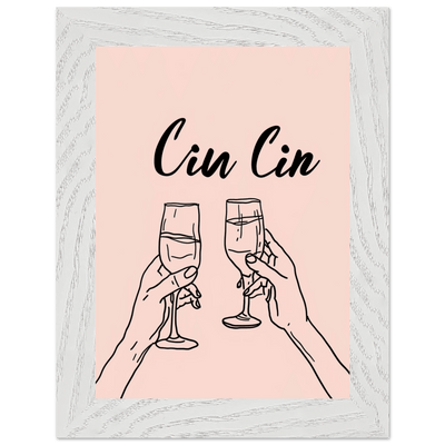 Cin Cin Toast Art Print - Vibrantwalls