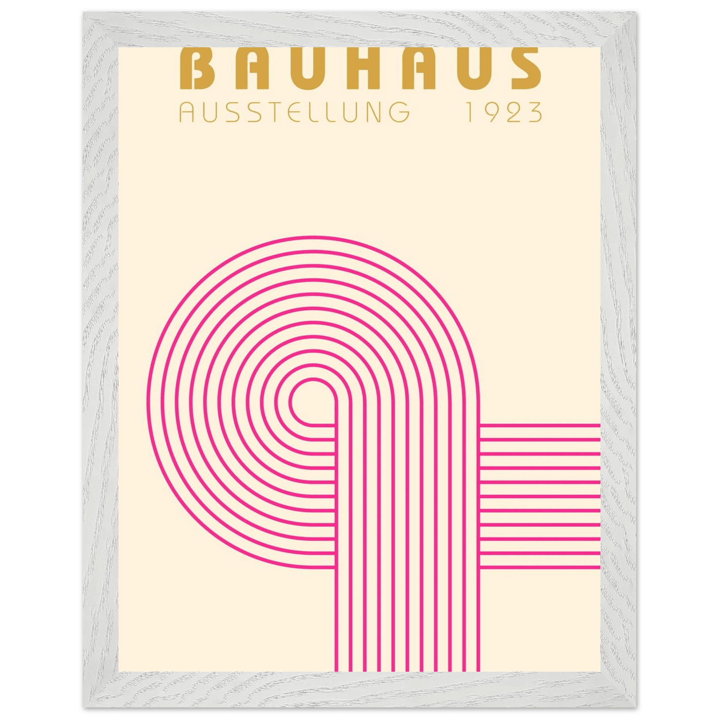 Bauhaus Pink Pop Decor for Modern Home Aesthetics - Vibrantwalls