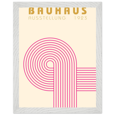 Bauhaus Pink Pop Decor for Modern Home Aesthetics - Vibrantwalls