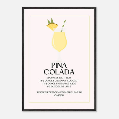 Pina Colada Cocktail Recipe - Vibrantwalls