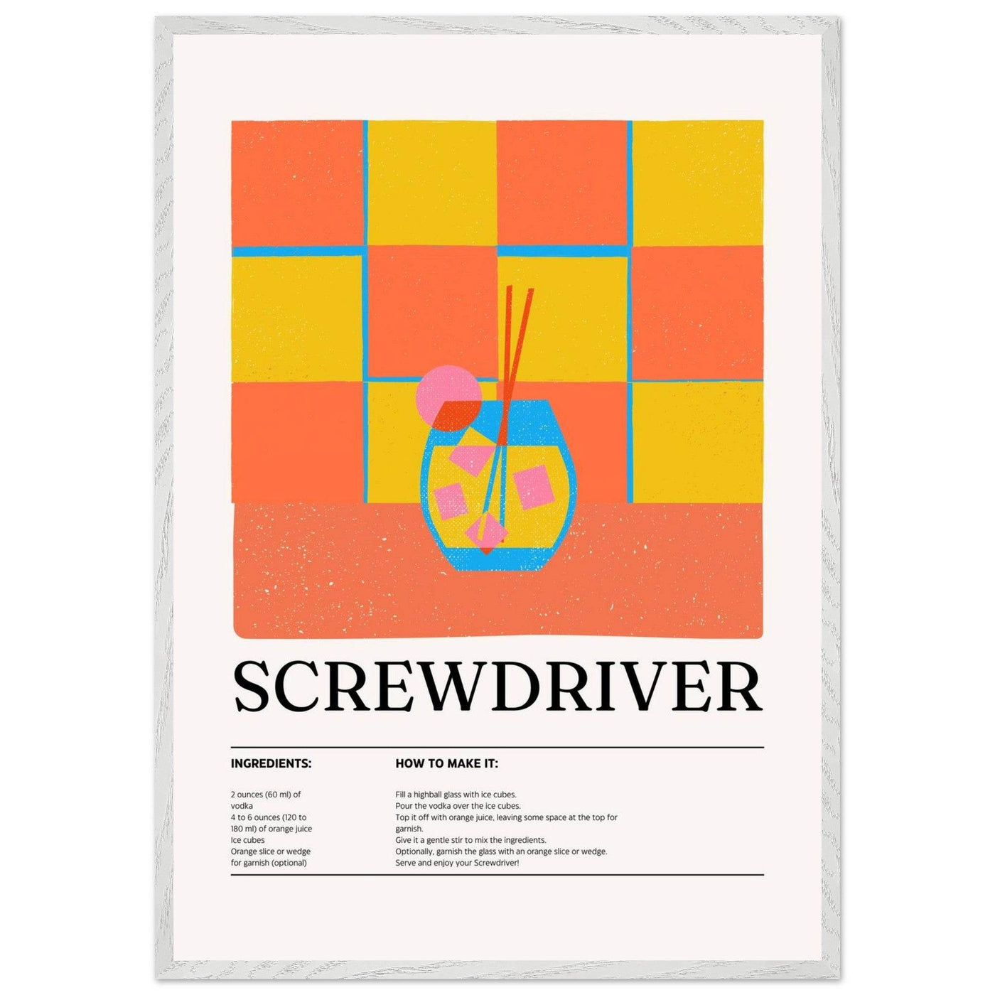Screwdriver Cocktail Recipe - Vibrantwalls