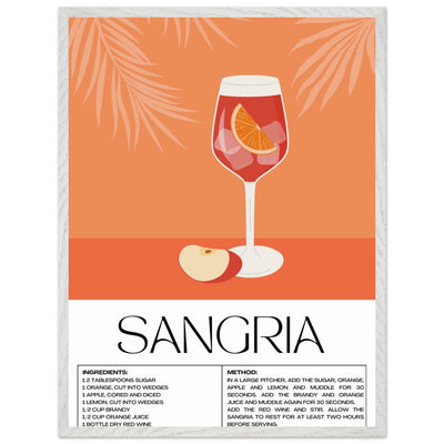 Sangria Cocktail Recipe - Vibrantwalls