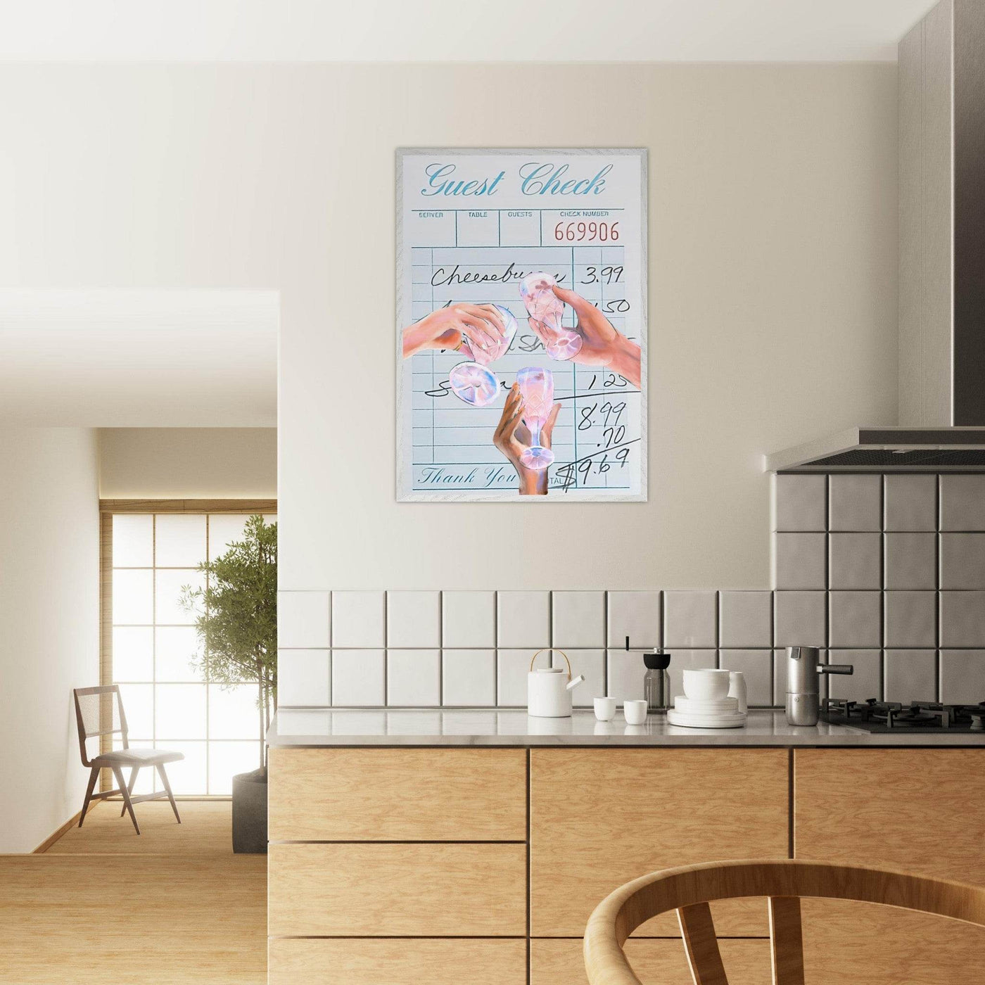 Vibrant Cocktail 'Guest Check' - Vibrantwalls