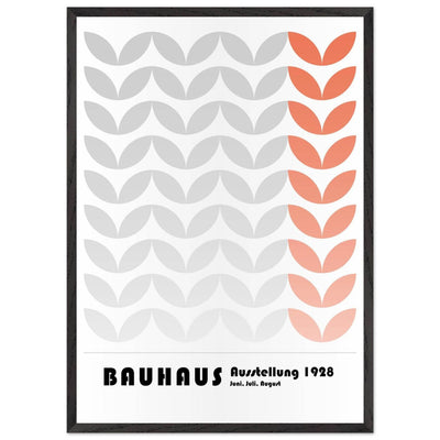 Bauhaus-Style Organic Leaves - Vibrantwalls