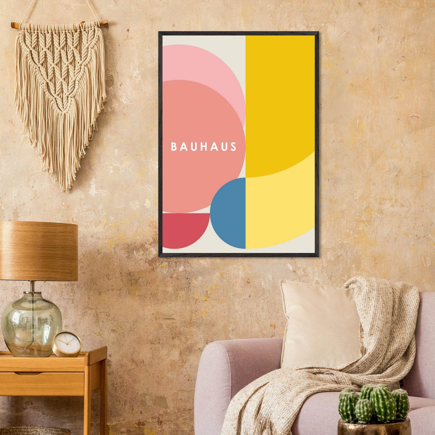 Bauhaus Geometric Art - Embrace Modern Harmony in Design - Vibrantwalls