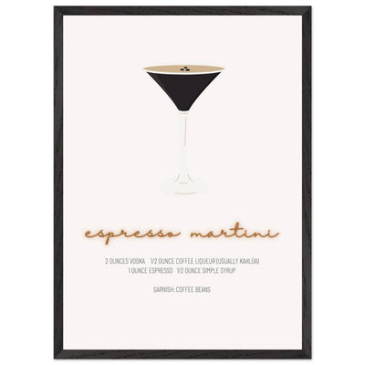 Espresso Martini Cocktail Recipe - Vibrantwalls