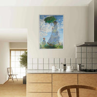 CWoman with a Parasol - Stylish Outdoor Sun Protection for Elegant Days - Vibrantwalls