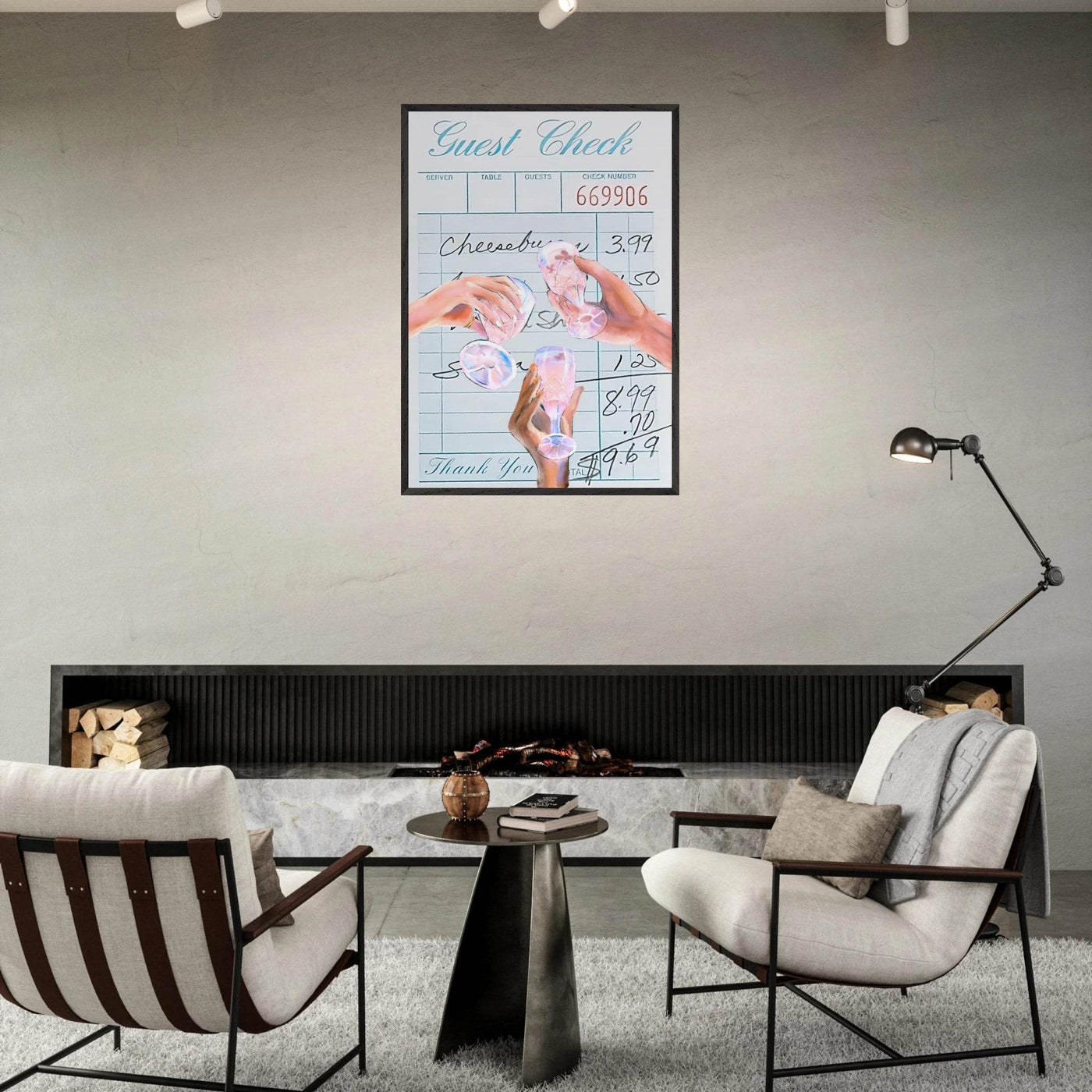 Vibrant Cocktail 'Guest Check' - Vibrantwalls