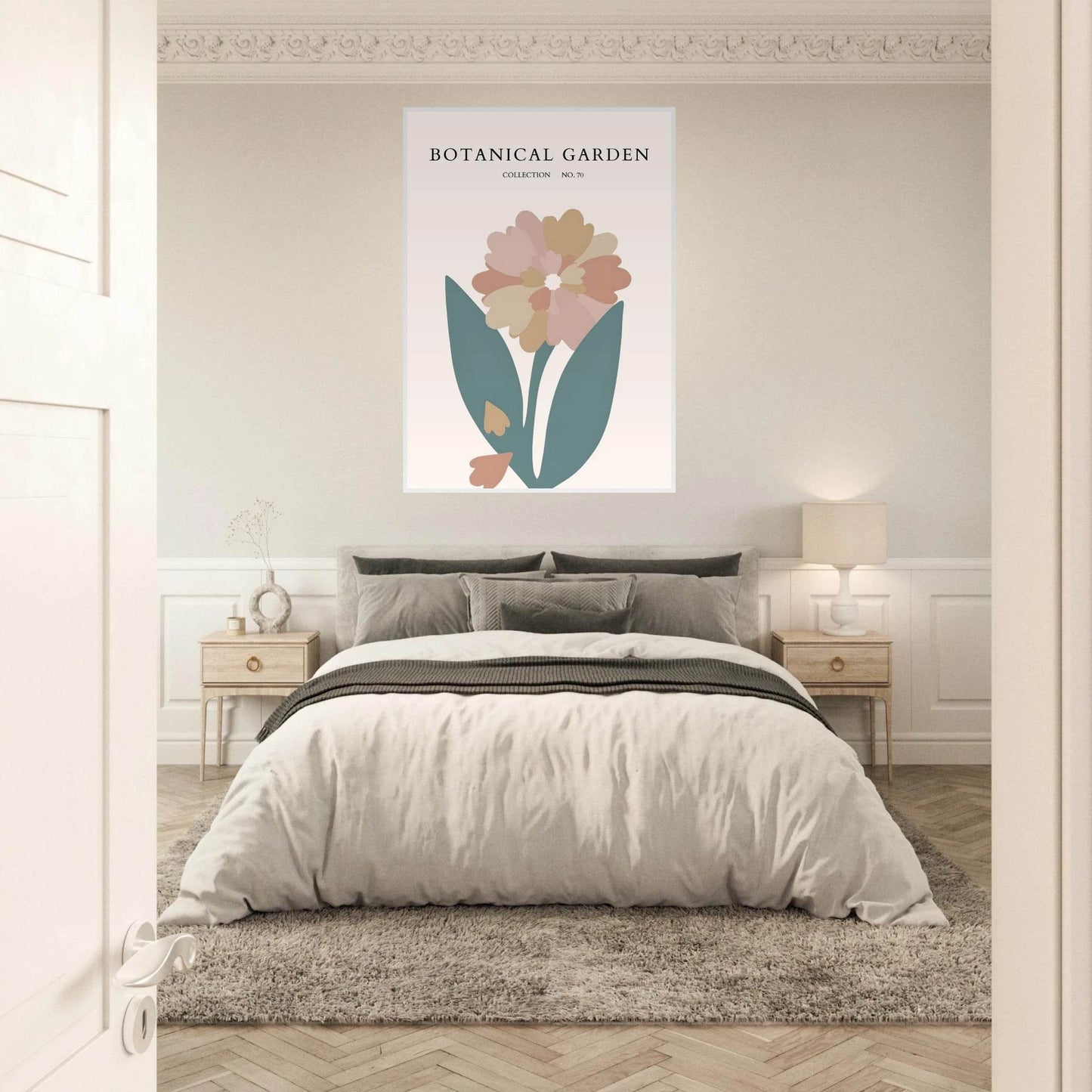 Lavender Bloom Floral Poster - Vibrantwalls