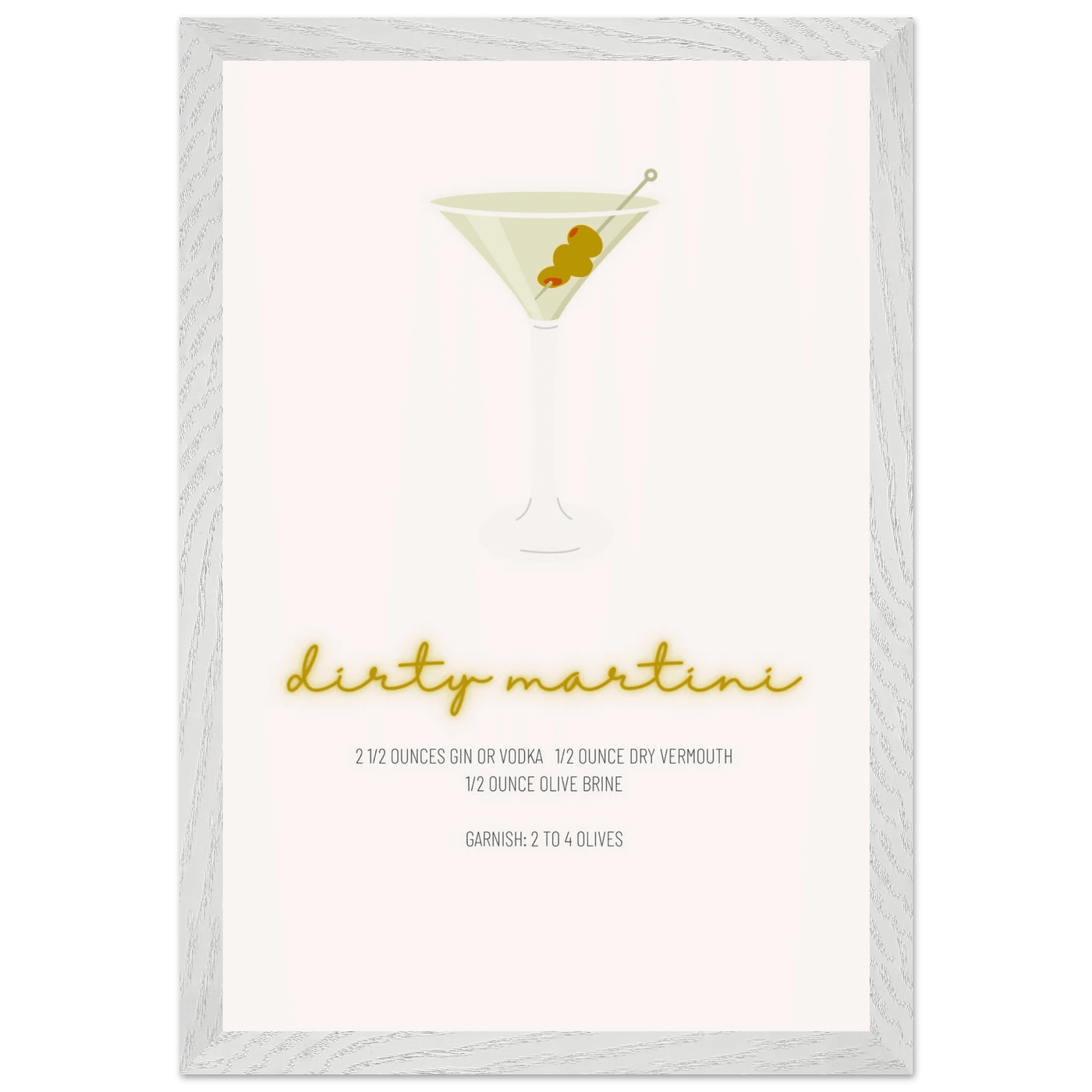 Dirty Martini Recipe - Vibrantwalls