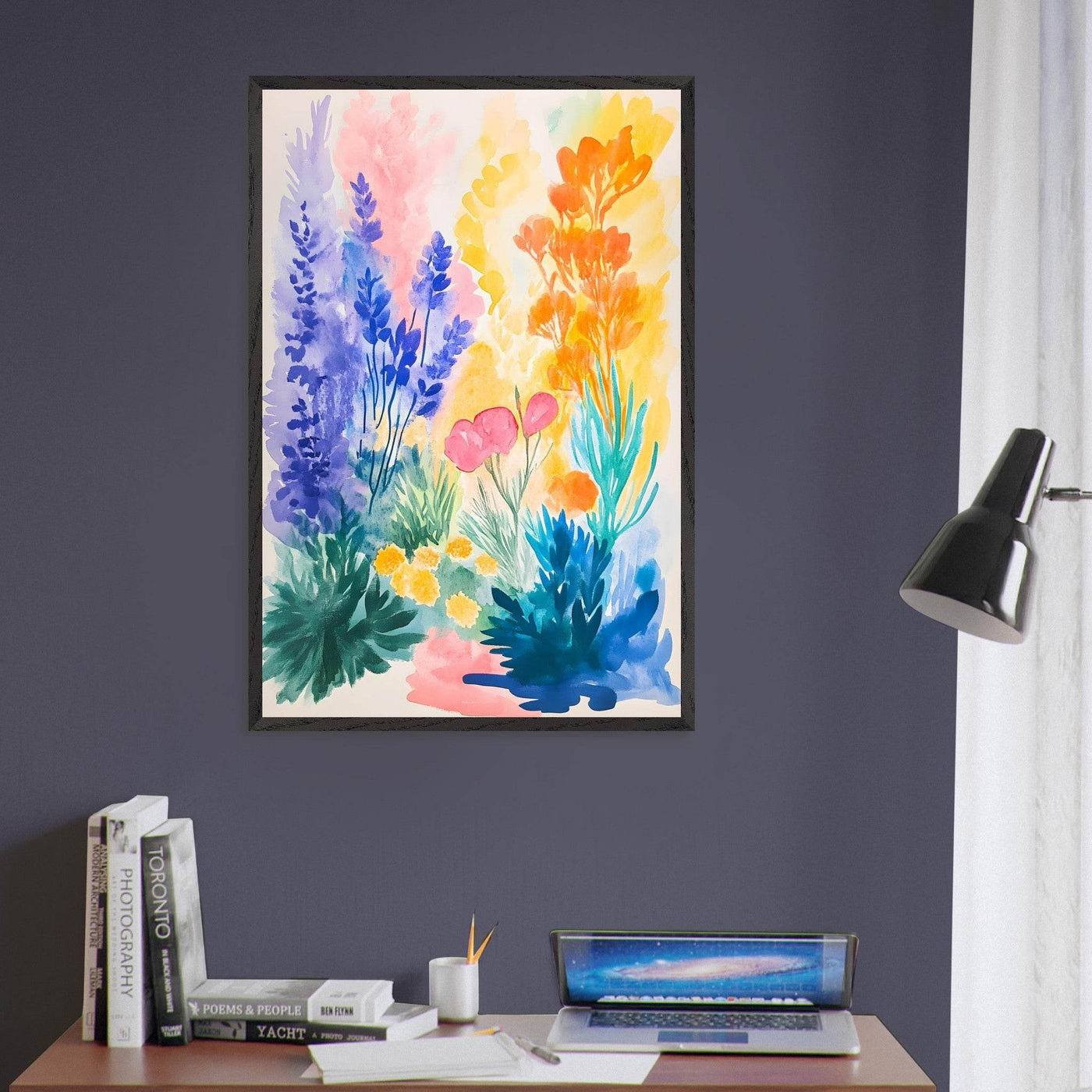 Abstract Floral Garden Matisse - Vibrantwalls