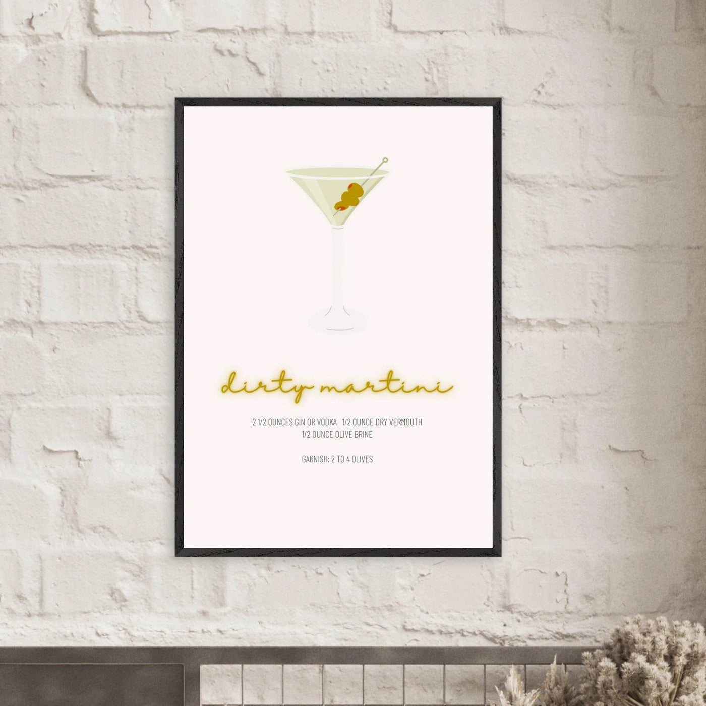 Dirty Martini Recipe - Vibrantwalls