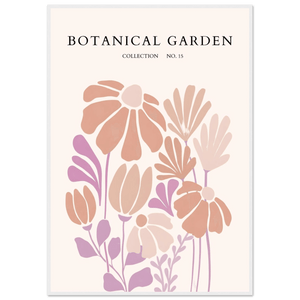 Botanical Garden Collection Framed Posters – Soft Floral Abstract Art Prints | Ready-to-Hang - Vibrantwalls