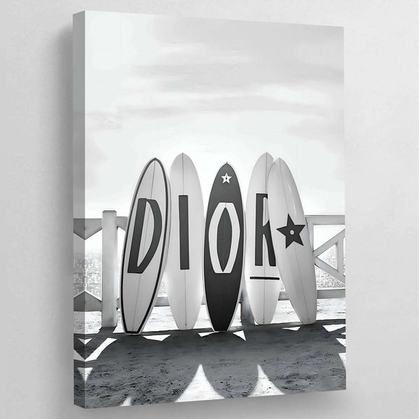 Dior Surf Canvas Wall Art - Vibrantwalls