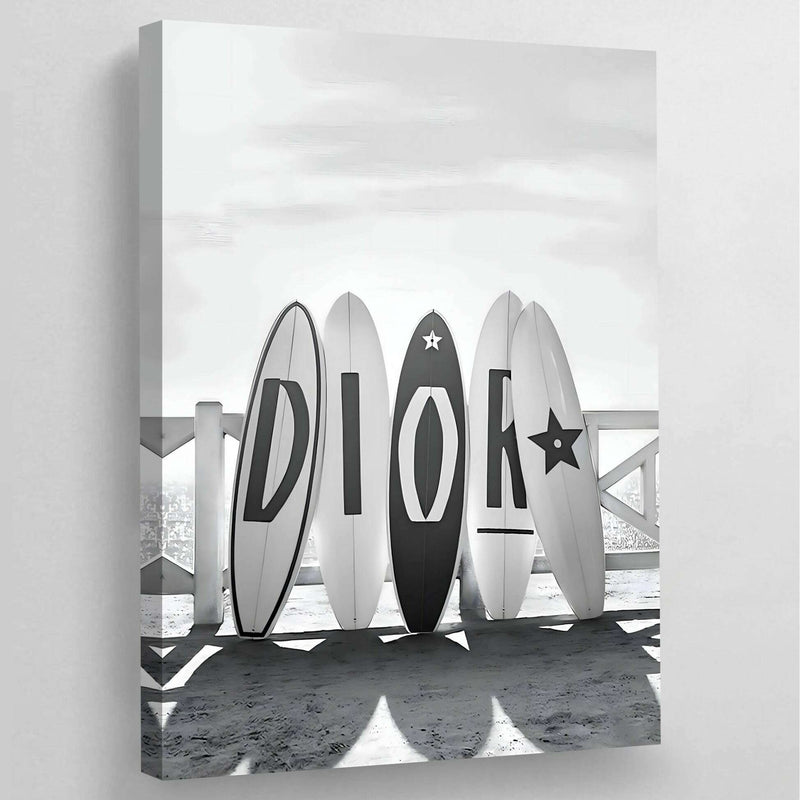Dior Surf Canvas Wall Art - Vibrantwalls