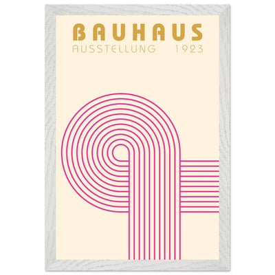 Bauhaus Pink Pop Decor for Modern Home Aesthetics - Vibrantwalls