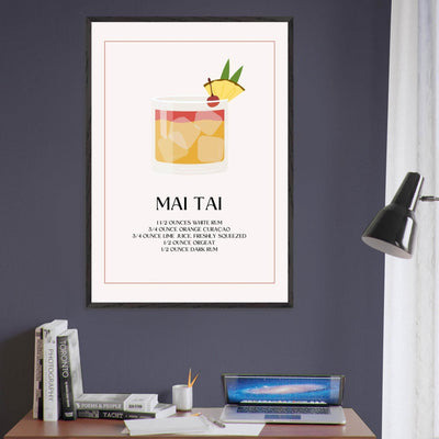 Mai Tai Cocktail Recipe - Vibrantwalls