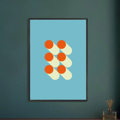 Abstract Geometric Print - Vibrantwalls