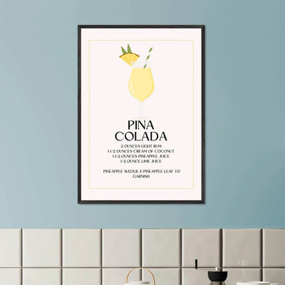 Pina Colada Cocktail Recipe - Vibrantwalls