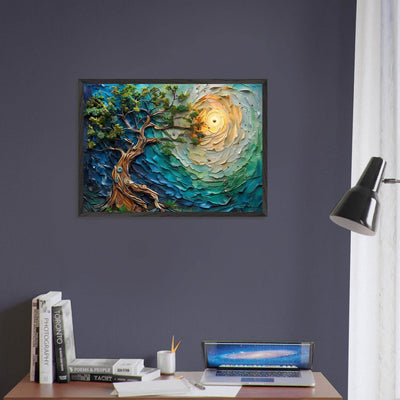 Textured Tree of Life - Vibrantwalls