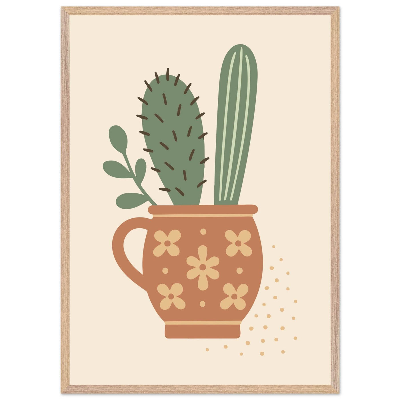 Cactus Bouquet - Vibrantwalls