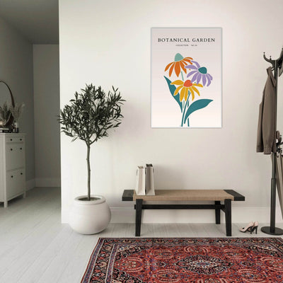 Botanical Garden Collection Framed Poster – Abstract Floral Art Print | Vibrant Colors, Ready-to-Hang - Vibrantwalls