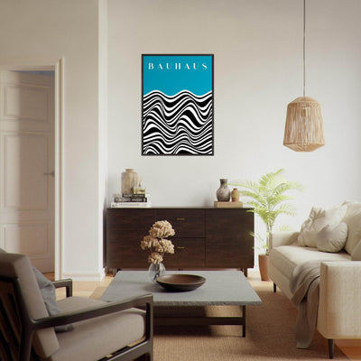 Bauhaus Optical Illusion - Vibrantwalls