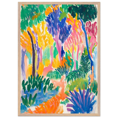 Abstract Foliage Art - Modern Wall Decor for Your Home - Vibrantwalls