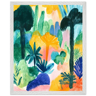 Abstract Tropical - Vibrantwalls
