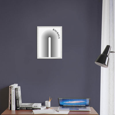 Bauhaus-Style Gradient Arch - Vibrantwalls