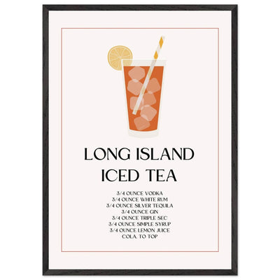 Long Island Iced Tea Recipe Strong Cocktail - Vibrantwalls